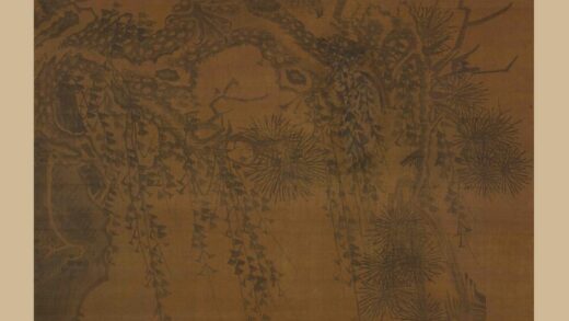 林良 松鹰图轴.jpg