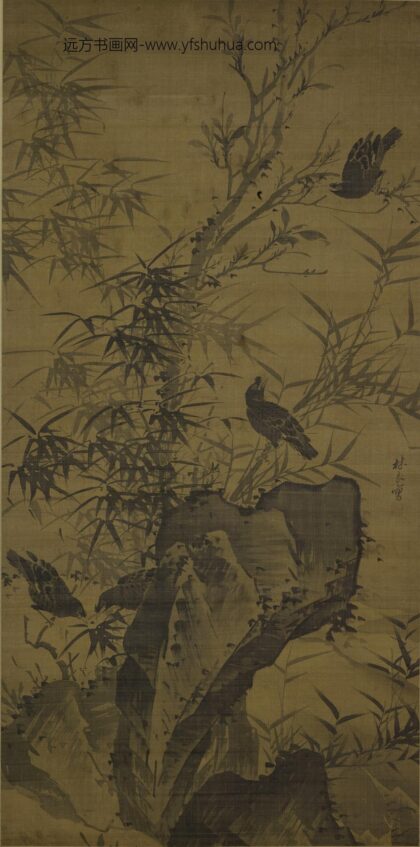 林良 竹禽图轴 2.jpg