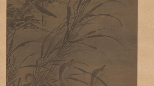 林良 芦雁图轴.jpg