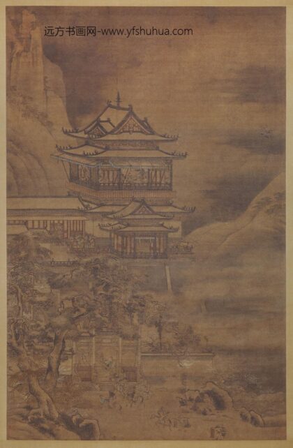 查士标 仿古山水图册 1.jpg