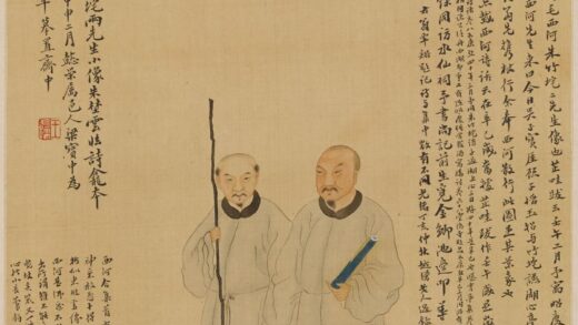 梁宝中 毛奇龄朱彝尊像轴.jpg