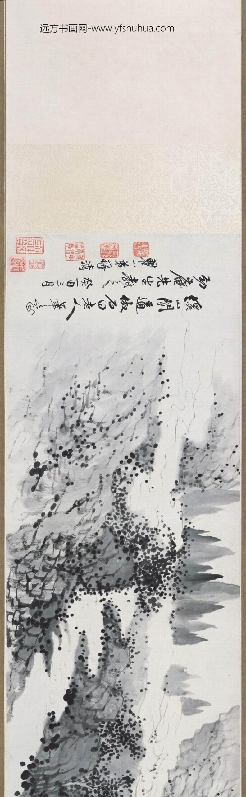 梅清_溪山闲适图卷_