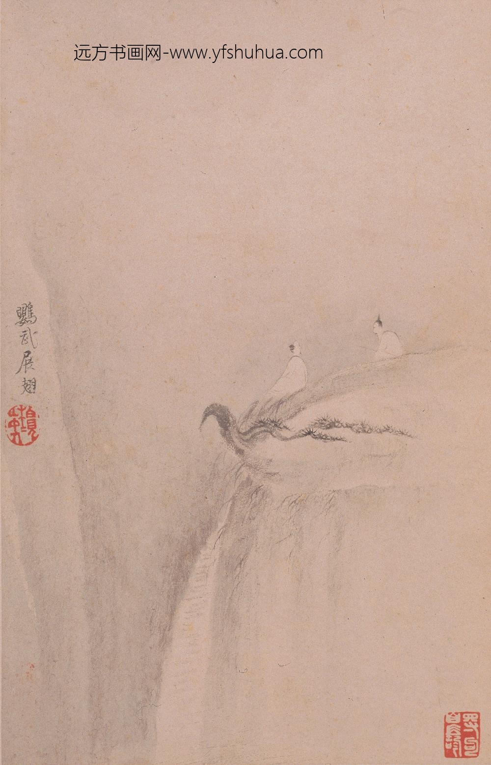 梅清_黄山十九景图册_