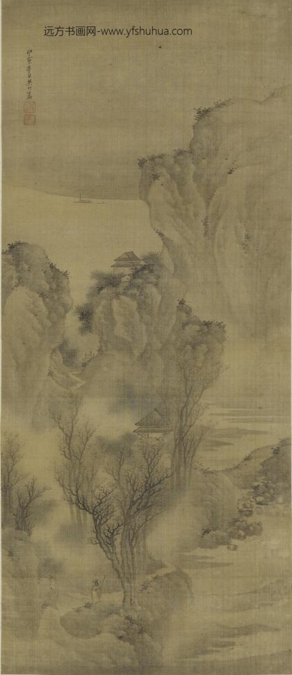 樊圻 秋山独步图轴.jpg