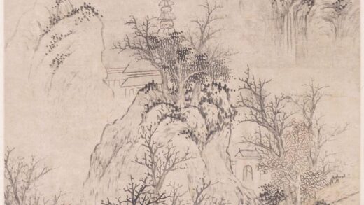 樊圻 秋山萧寺图轴.jpg