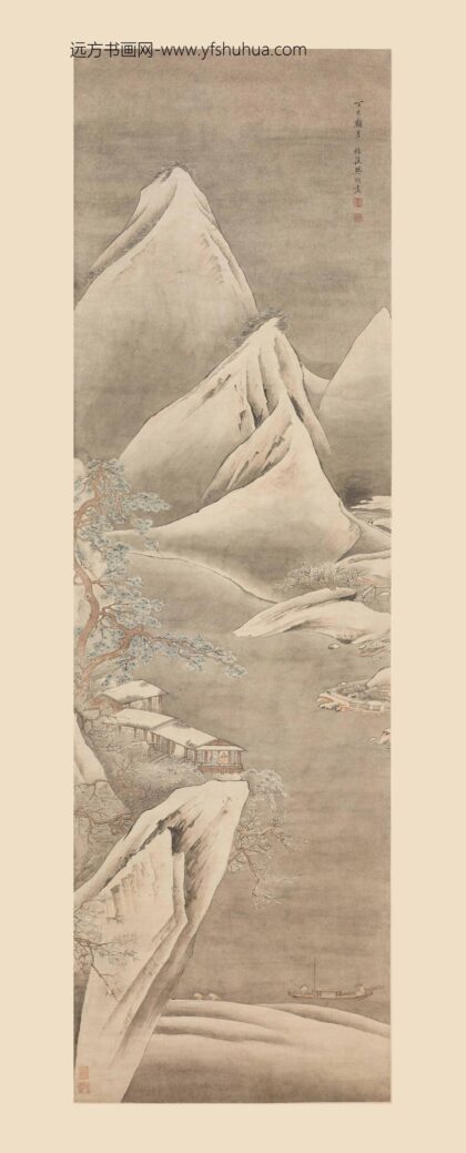 樊圻 雪景山水图轴.jpg