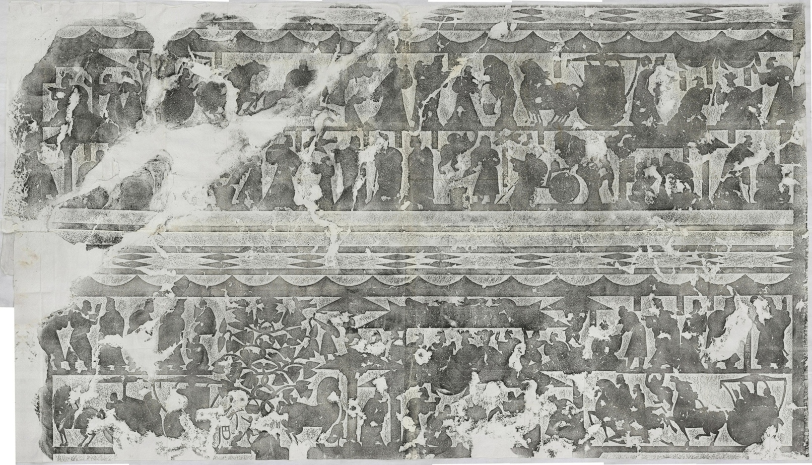 武氏石室武梁祠畫像石一_