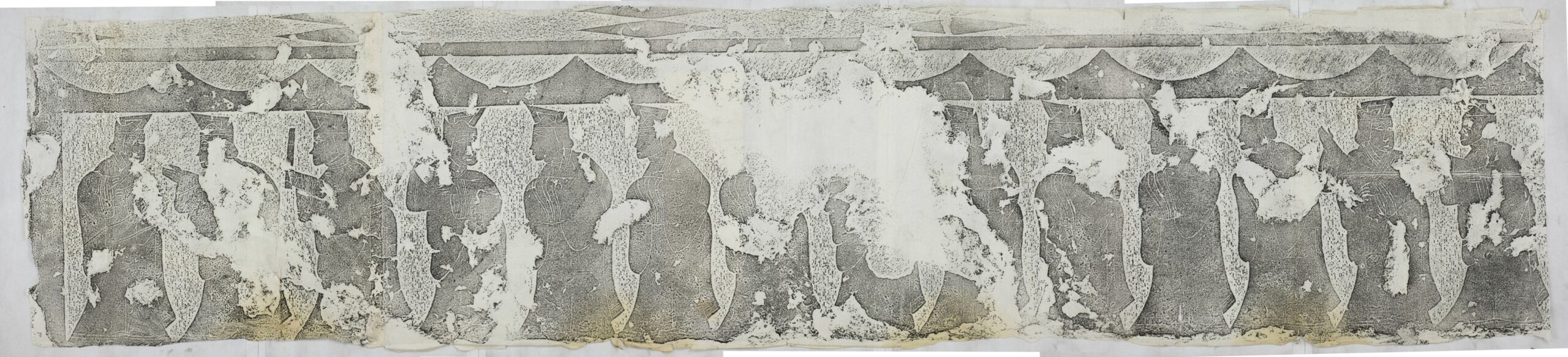 武氏石室畫像前石室第一石_