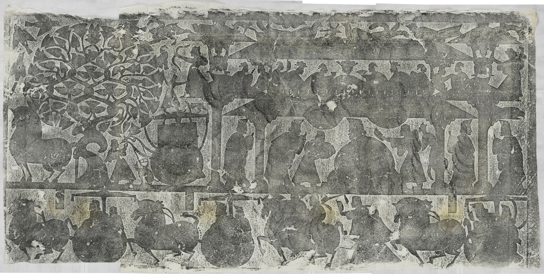 武氏石室畫像前石室第三石