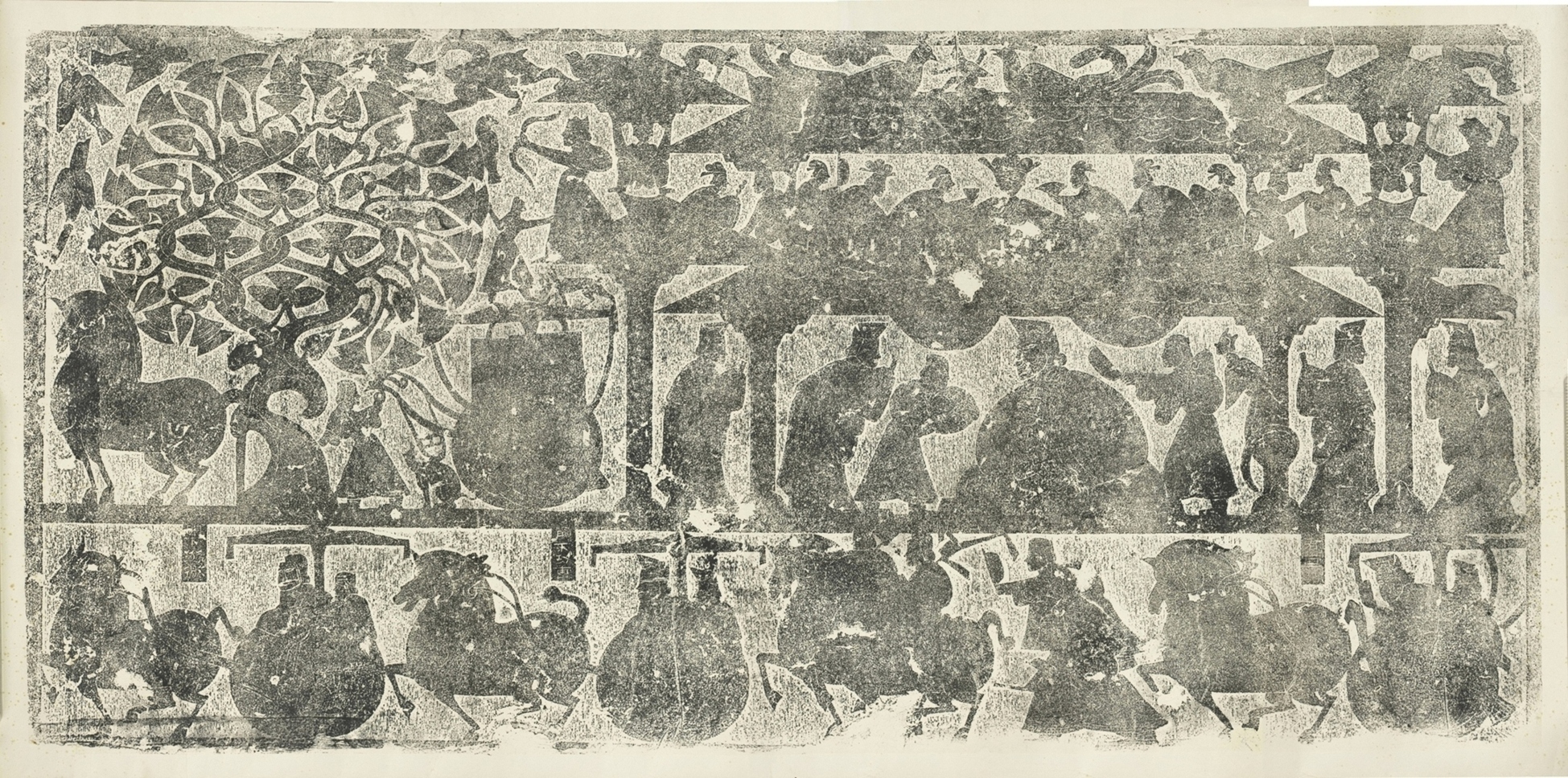 武氏石室畫像前石室第三石