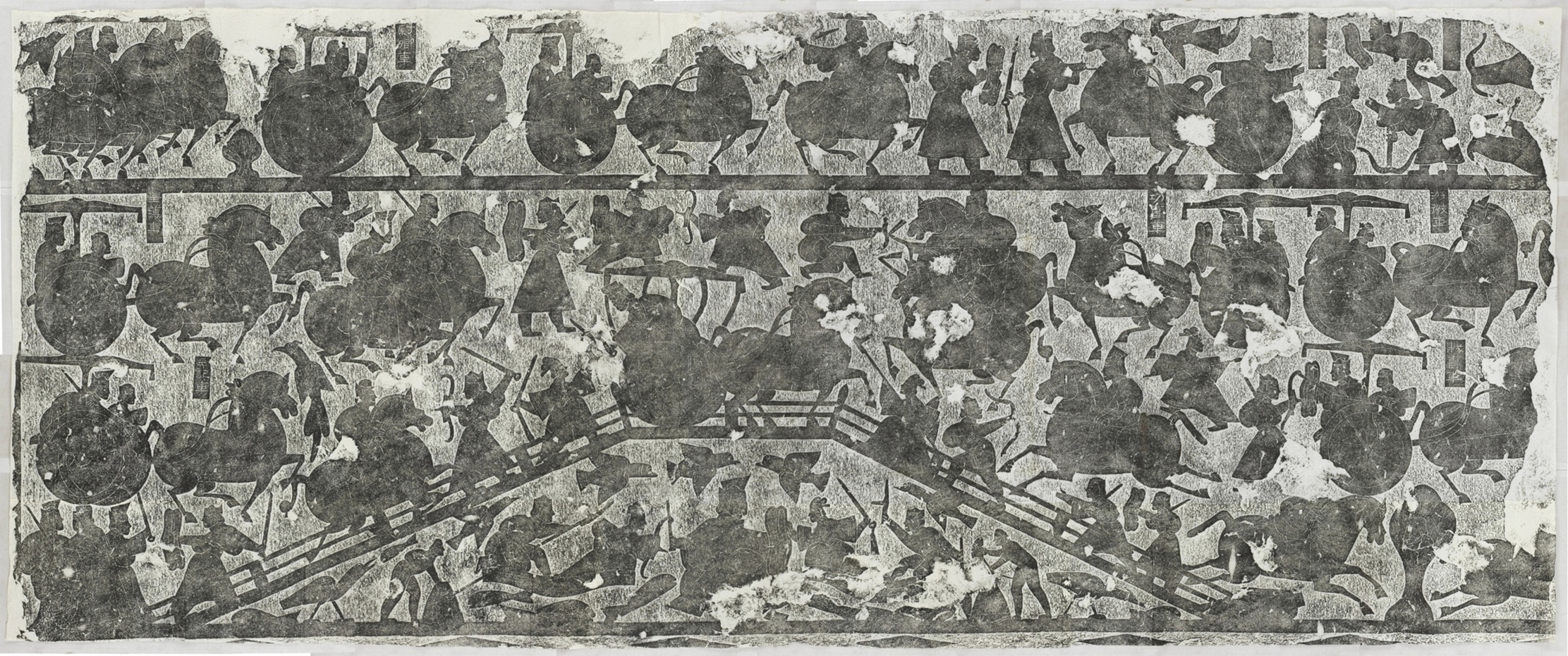 武氏石室畫像前石室第六石