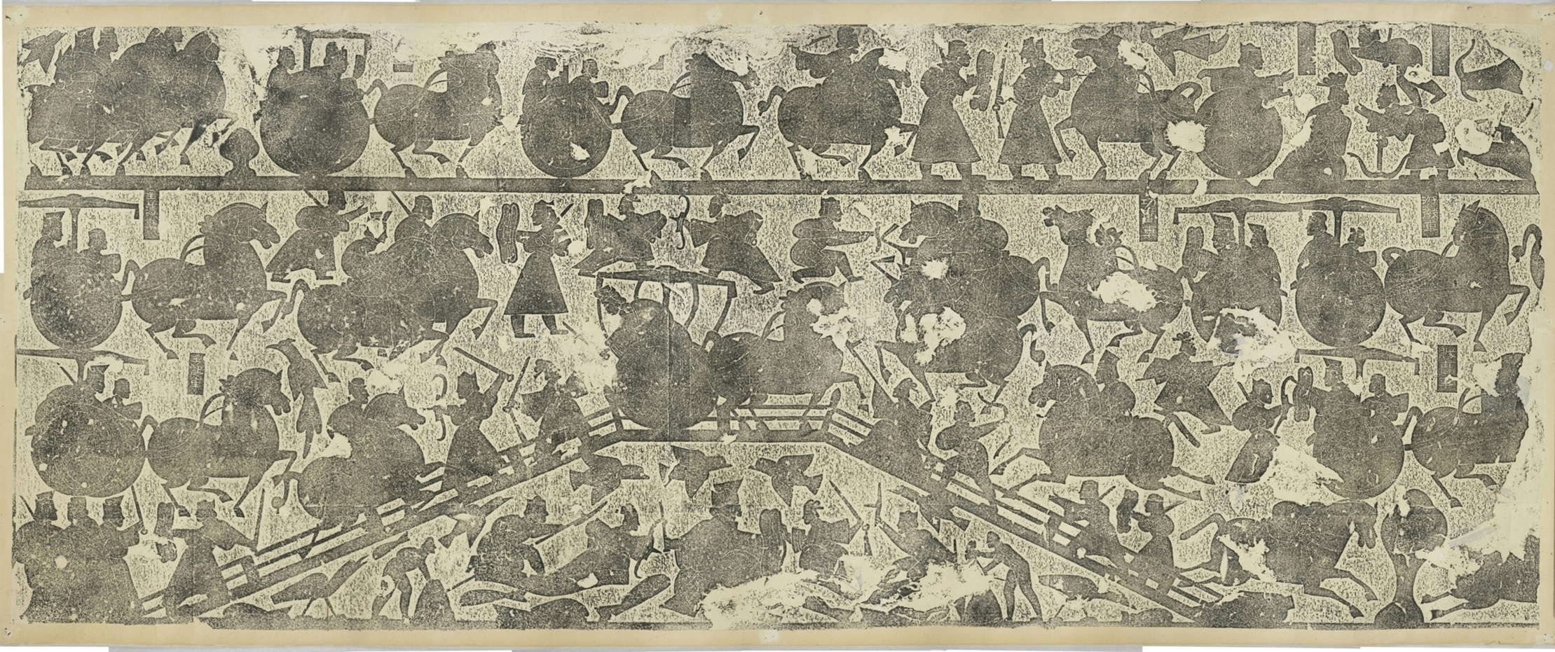 武氏石室畫像前石室第六石