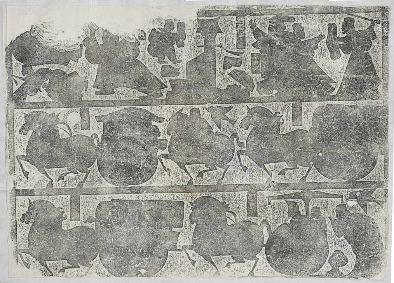 武氏石室畫像前石室第十石_