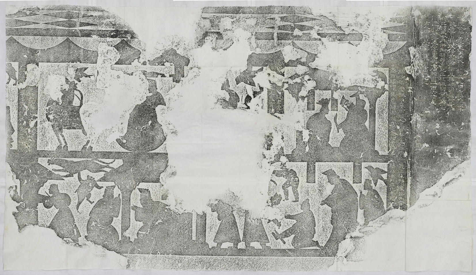 武氏石室畫像左石室第一石_