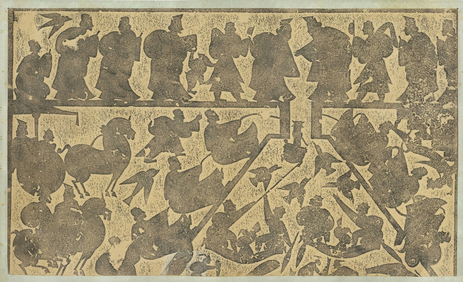 武氏石室畫像左石室第三石