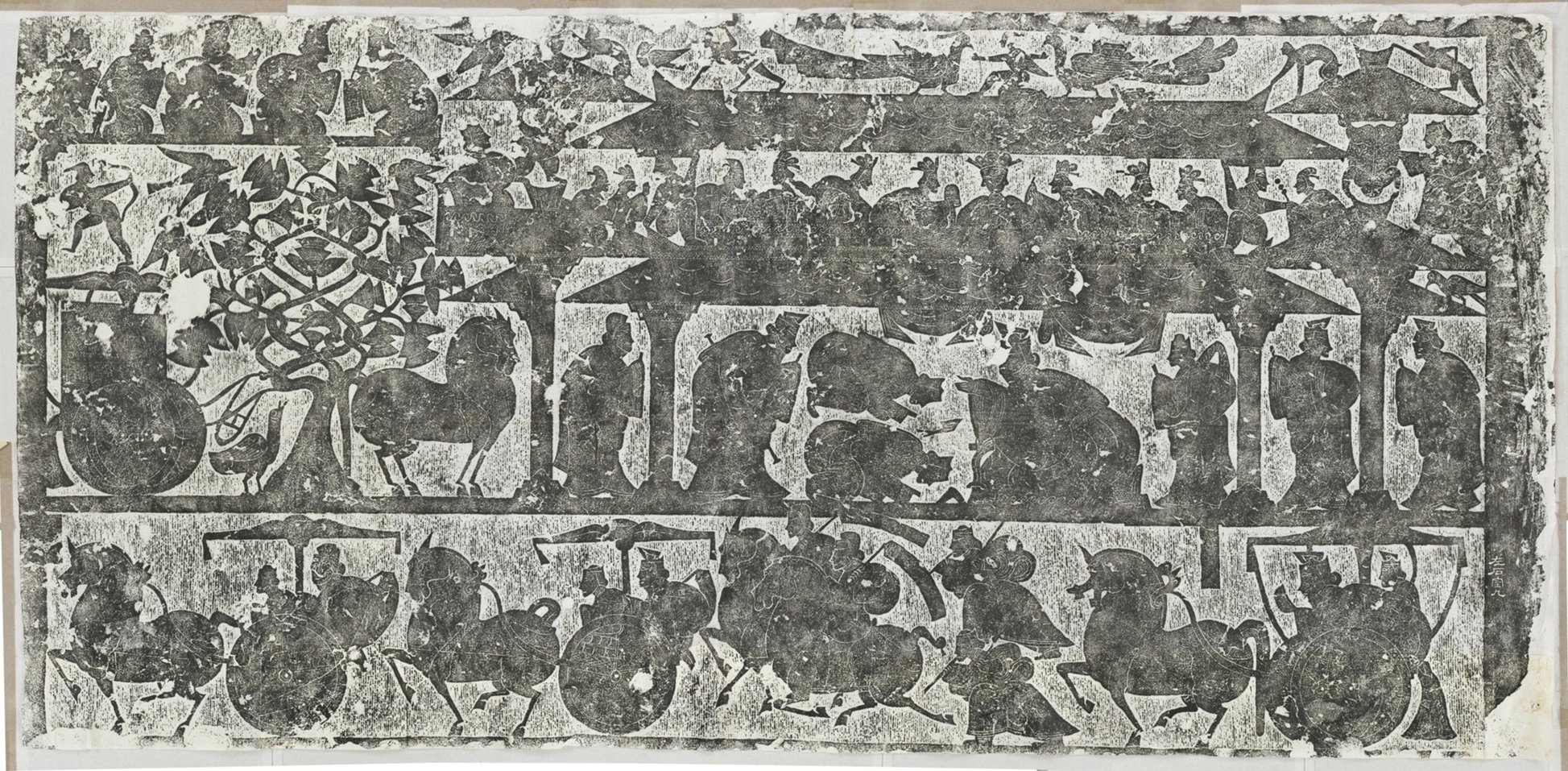 武氏石室畫像左石室第九石