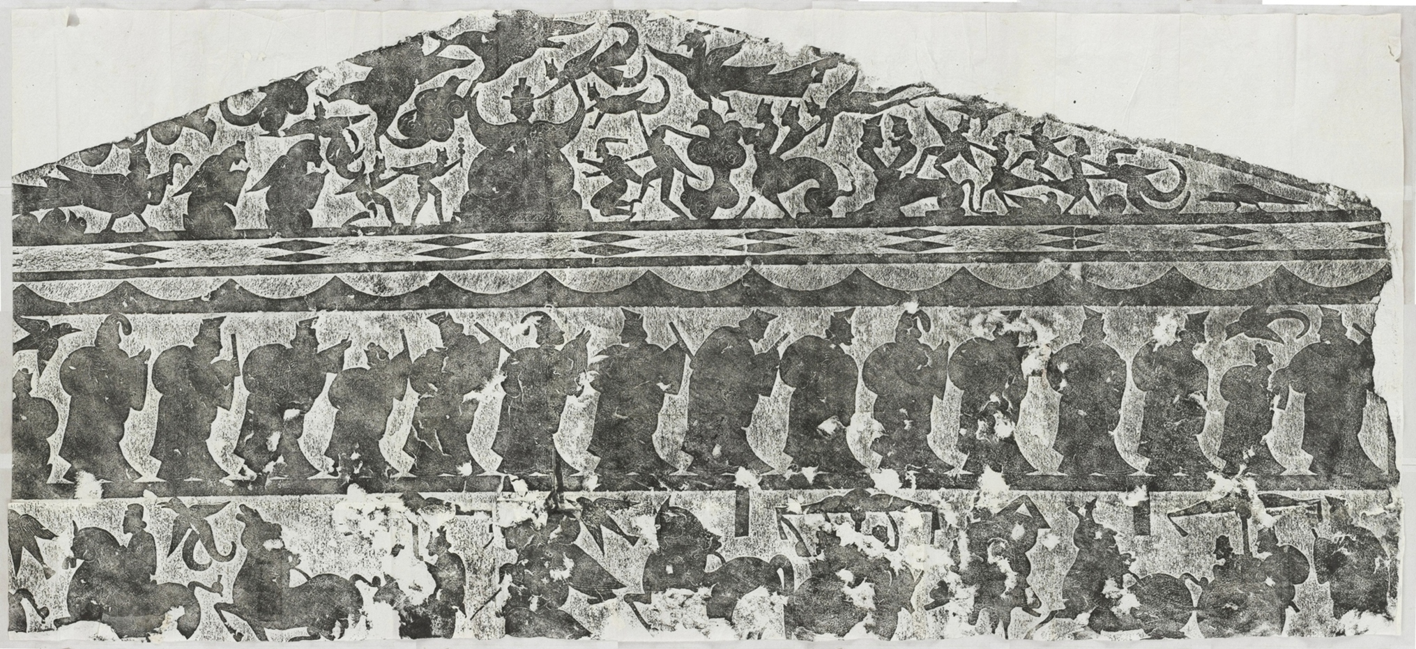 武氏石室畫像左石室第二石