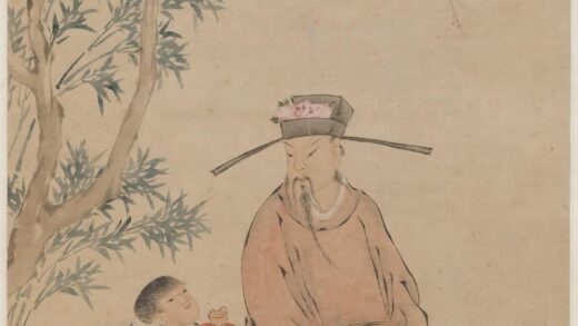 江介 晋爵图轴.jpg