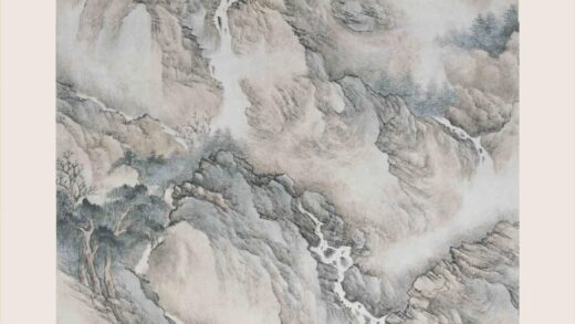 法若真 树抄飞泉图.jpg