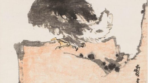 潘天寿 阿寿 禽鸟图轴.jpg