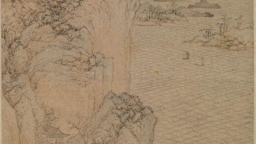 潘恭寿 临陆治林屋洞天图轴.jpg