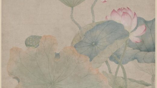牟义 荷花轴.jpg