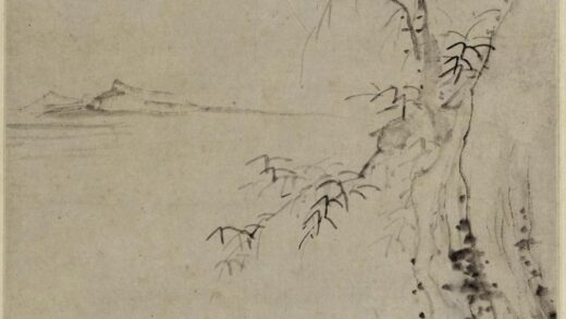 程嘉燧 寒山图轴.jpg