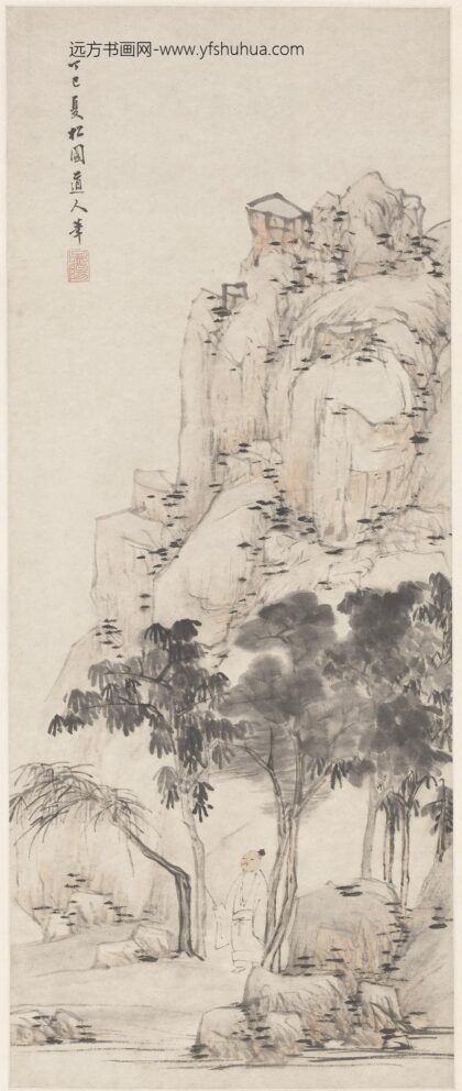 程嘉燧 山水图轴 1.jpg