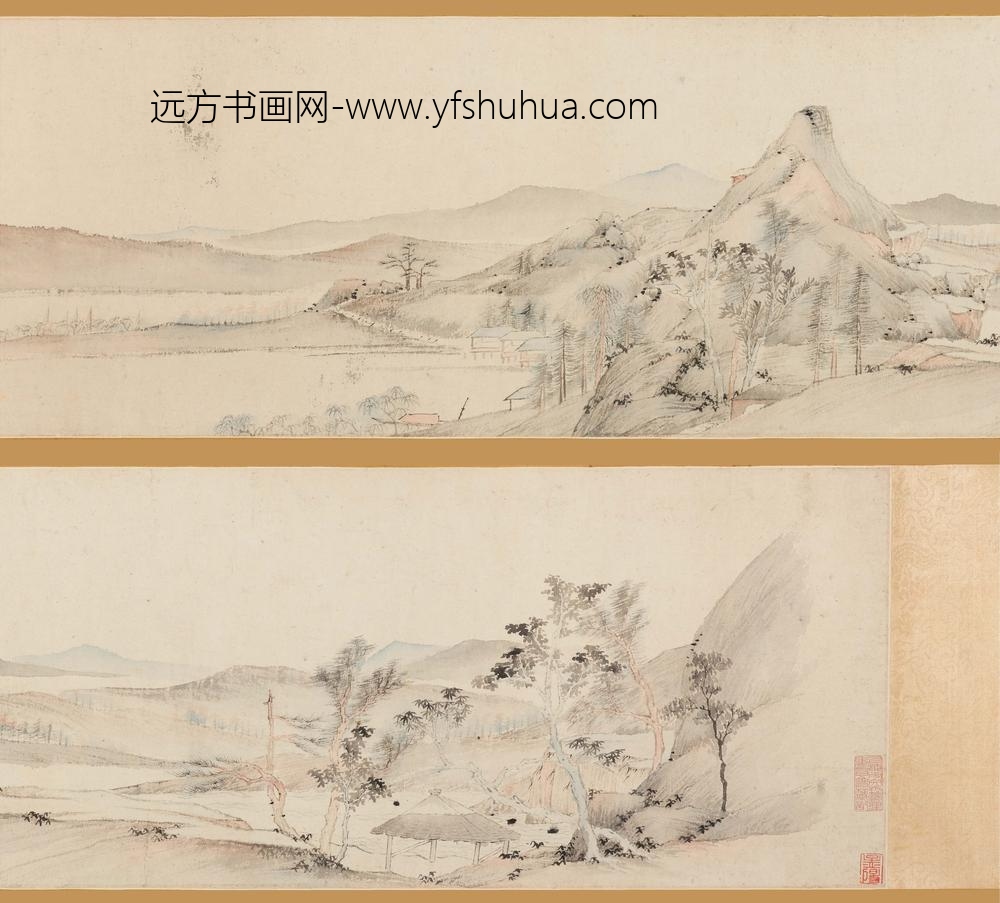 程嘉燧_拟宋人山水卷