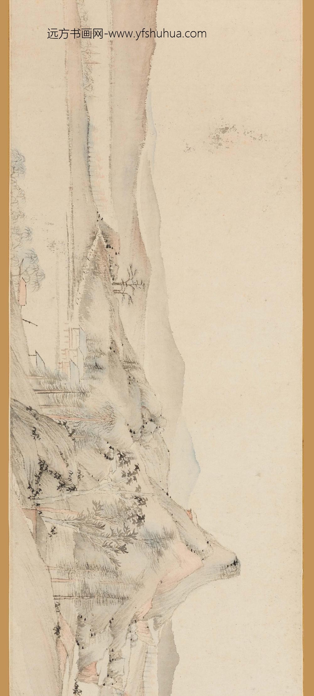 程嘉燧_拟宋人山水卷_