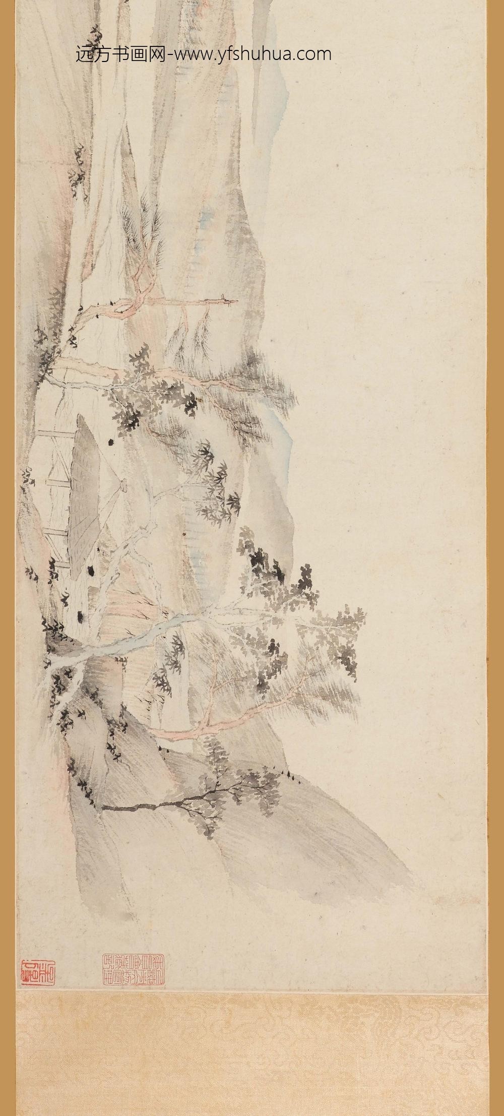 程嘉燧_拟宋人山水卷_