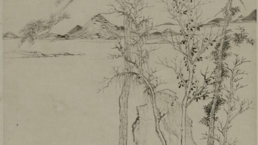 程嘉燧 霜林远岫图轴.jpg