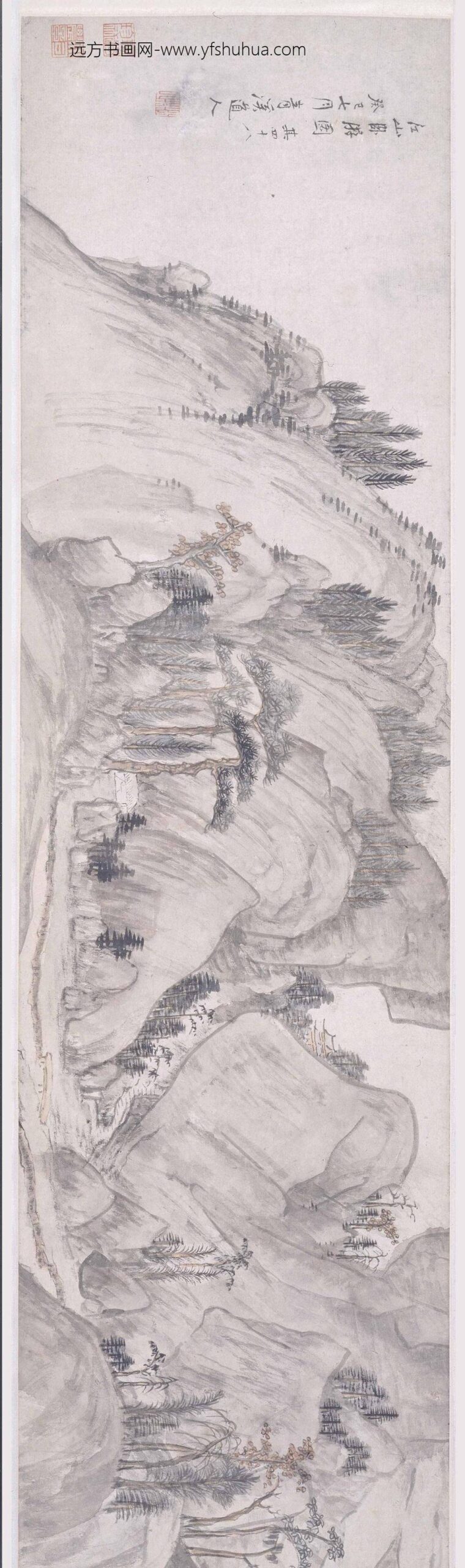 程正揆_江山卧游图卷_