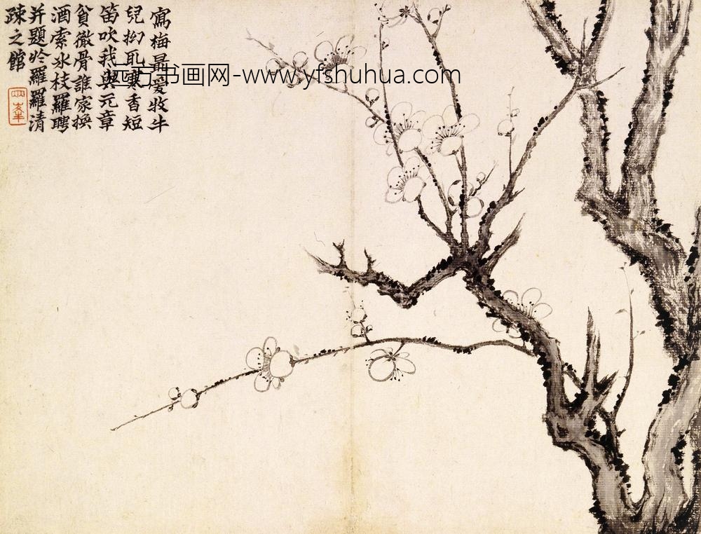 罗聘_人物花卉册_