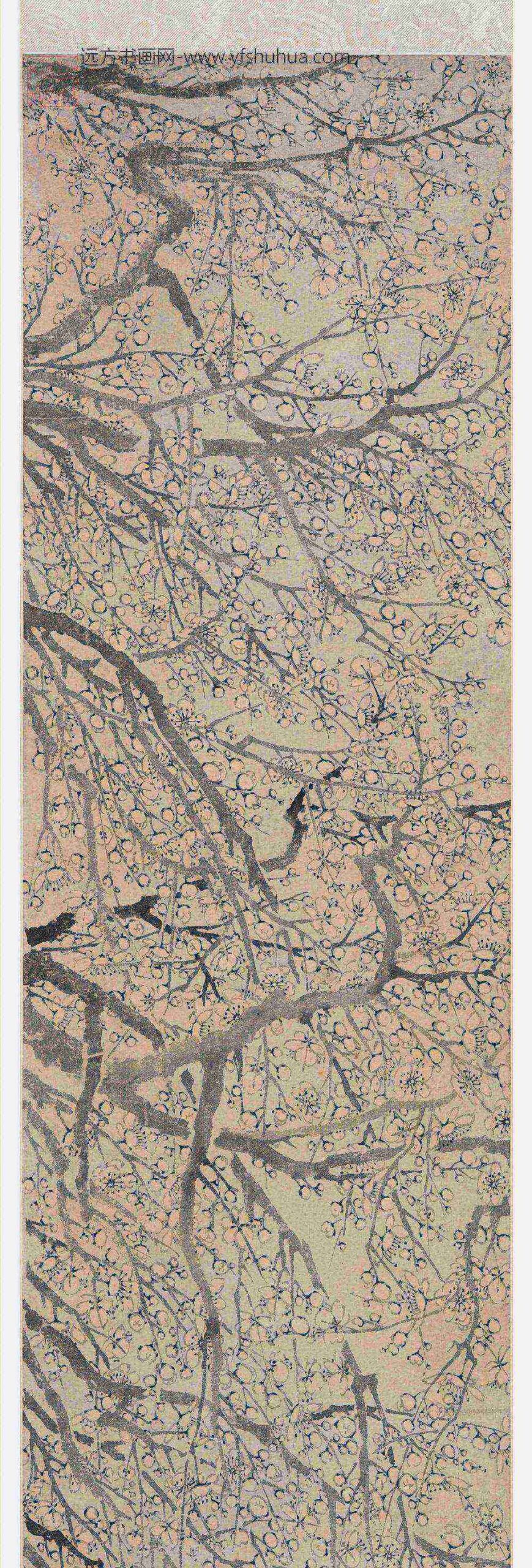 罗聘_方婉仪梅花图卷_