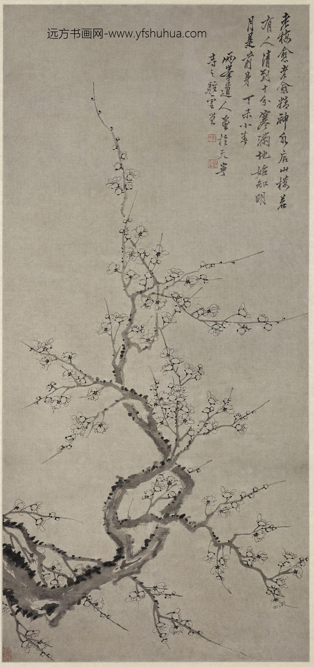 罗聘_梅花图轴-