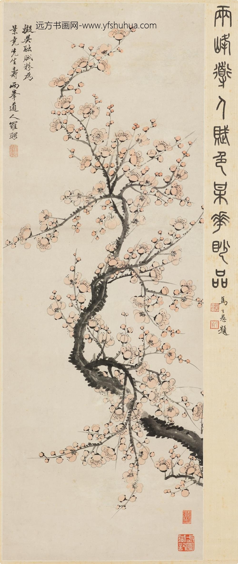 罗聘_梅花图轴-