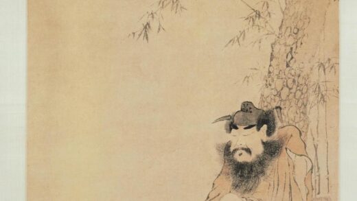 罗聘 醉钟馗图轴 2.jpg