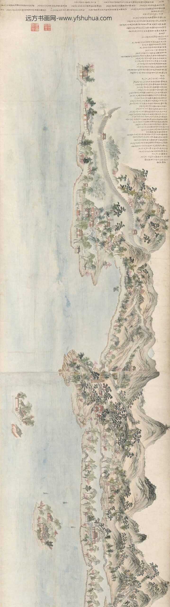 莫尔森_西湖图卷_