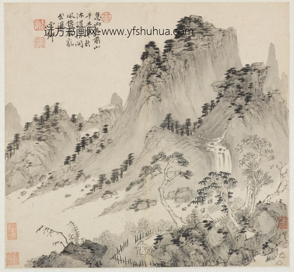 莫是龙（云卿）_山水册