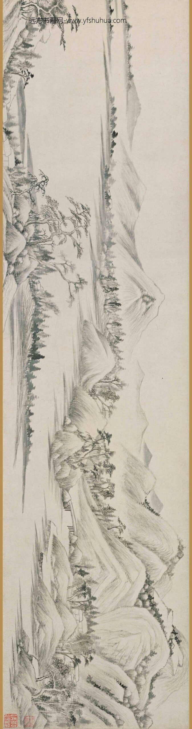 董其昌_吴伟业书画合卷_