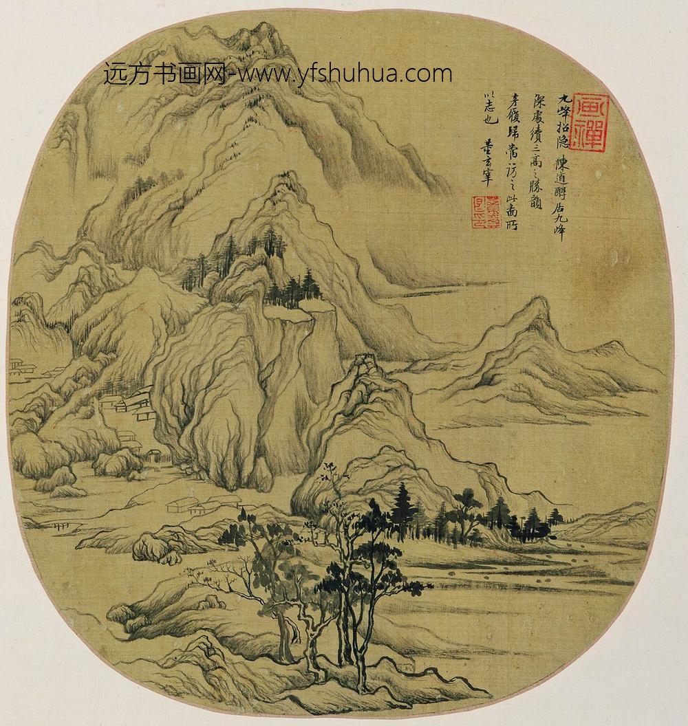 董其昌_燕吴八景图册_