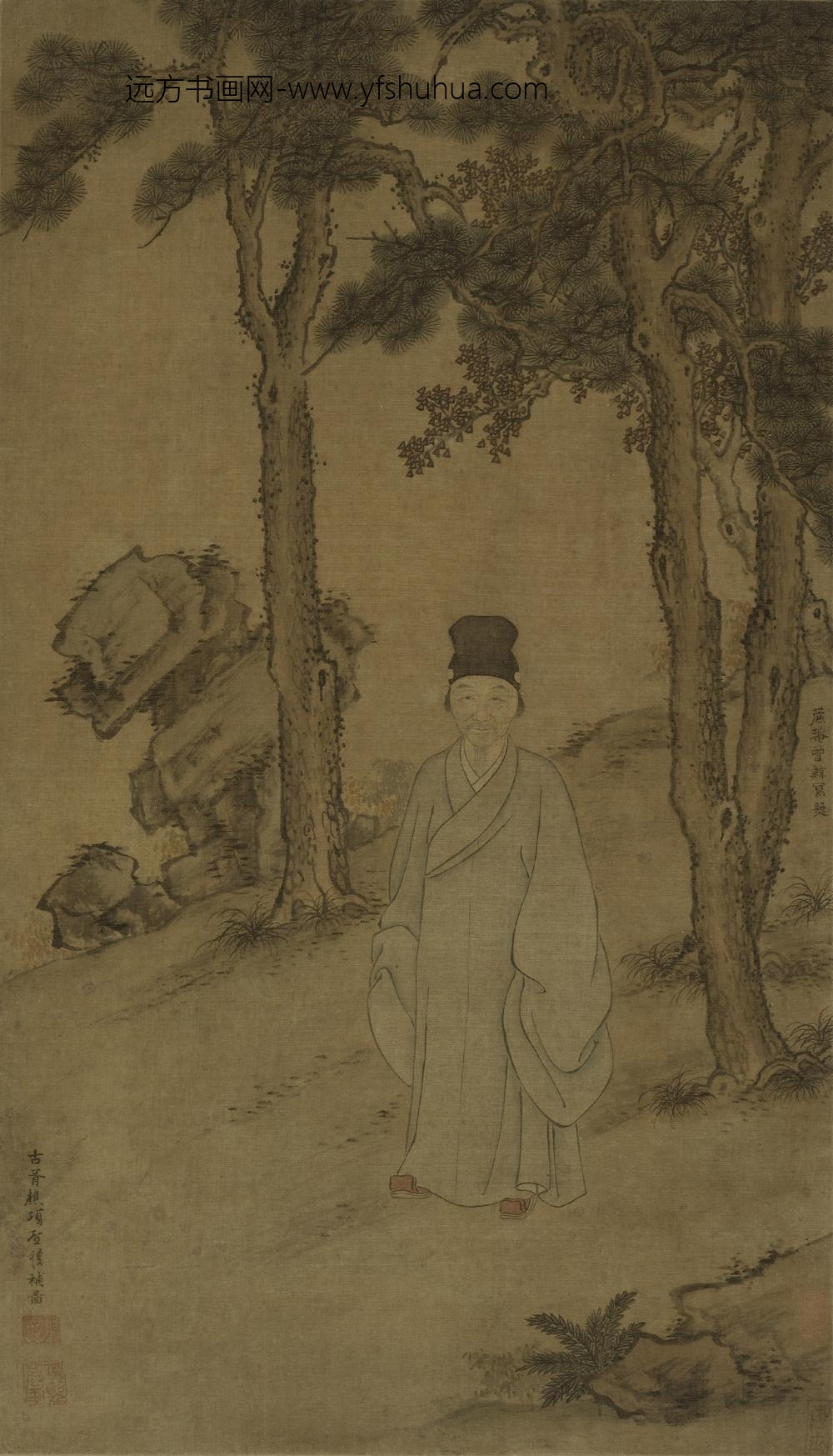 董其昌_秋兴八景图册_