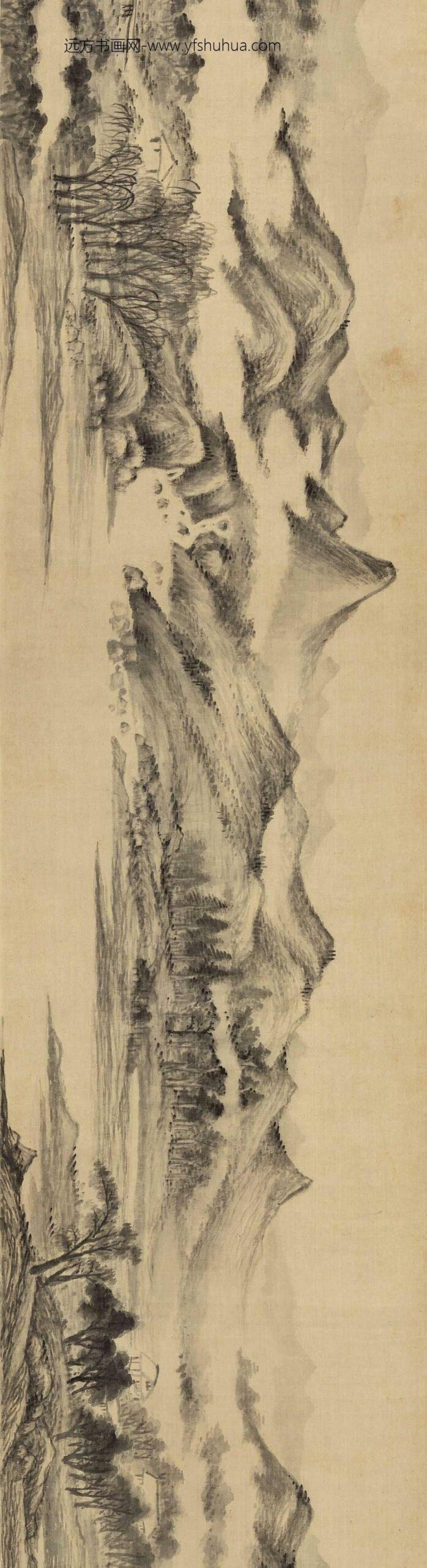 董其昌_赠珂雪山水图卷_