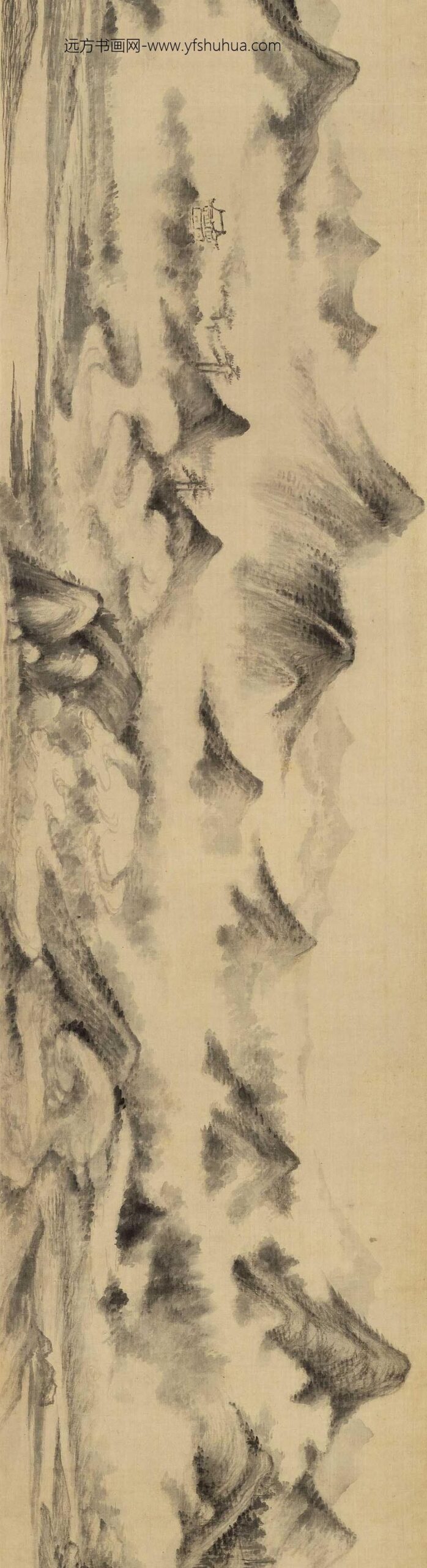 董其昌_赠珂雪山水图卷_