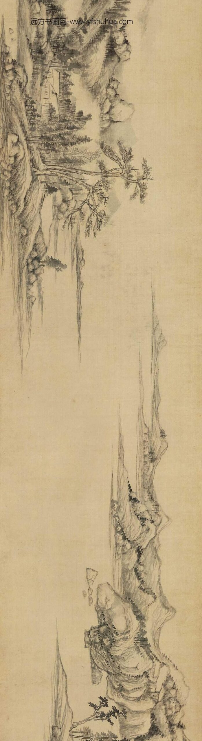 董其昌_赠珂雪山水图卷_