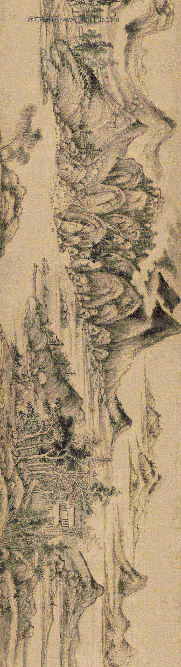 董其昌_赠珂雪山水图卷_