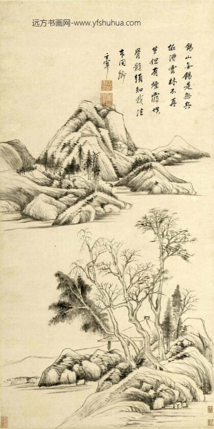 董其昌 锡山烟霞图轴 1.jpg