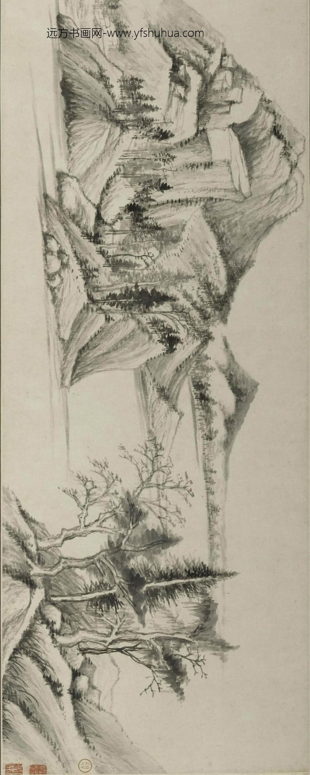 董其昌_陈继儒书画合璧卷_