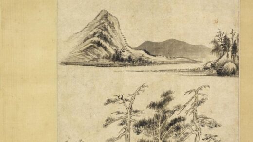 董其昌 鹤林春社图轴.jpg